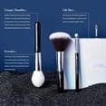 thumbnail image 4 of Set de brochas de maquillaje Jessup, 25 unidades, base de maquillaje y sombra de ojos en polvo, 4 of 9