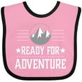 thumbnail image 3 of Inktastic Ready for Adventure Hiking Camping Boys or Girls Baby Bib, 3 of 4