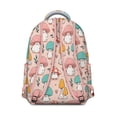 thumbnail image 3 of Fun Mushroom Themed Backpack for Teens Women, Cute School College Bookbag, Large Capacity Laptop Daypack for Campus Travel, Lightweight Durable, Great Gift, 3 of 6