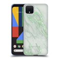 thumbnail image 1 of Head Case Designs Officially Licensed Nature Magick Marble Metallics Green Soft Gel Case Compatible with Google Pixel 4, 1 of 7