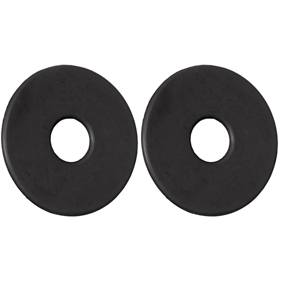 Set of 2 Horse 3-1/2" Black Rubber Protective Non-Toxic Cheek Bit Guards 35Guard2
