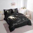 thumbnail image 3 of Manfei Teens Female Men Safari Bear Twin Bedding Sets 7-Piece,Woodland Wildlife Bedding Comforter Set Microfiber,Jungle Animal Breathable Sheet Sets,Microfiber Bedroom Decor,Reversible, 3 of 8