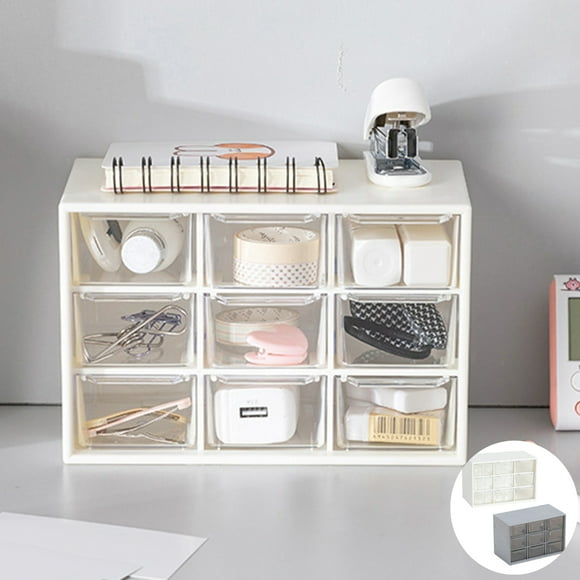 Limei Portable Cube Storage Organizer Cube Storage Shelves Cube Shelf Room Organizer Clothes Storage Cubby Shelving Bookshelf Toy Organizer Cabinet, Transparent White, 9 Cubes