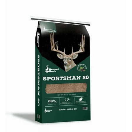 Record Rack Sportsman 20 Deer Feed, 50 lb. Bag