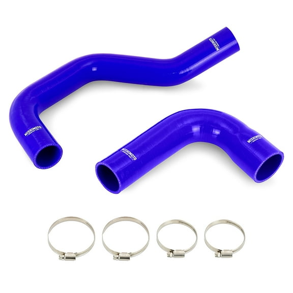 Mishimoto MMHOSE-RAM-91BL Silicone Radiator Hose Kit, fits Dodge 5.9L Cummins 1991-1993, Blue