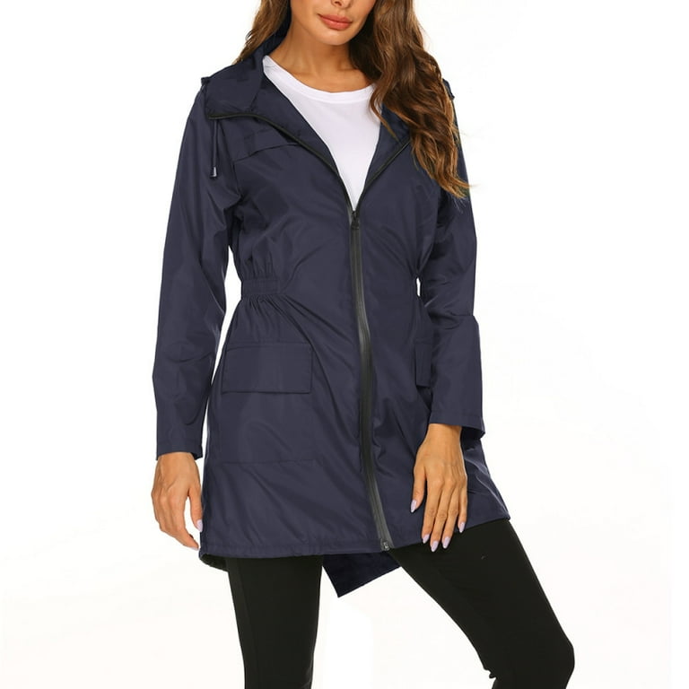 Breathable packable deals rain jacket