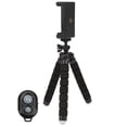 thumbnail image 3 of Flexible Sponge Tripod, Mobile Phone Sponge Tripod 90° Tilt Spring Switch 1/4 Inch Standard Screw  For Photography, 3 of 8