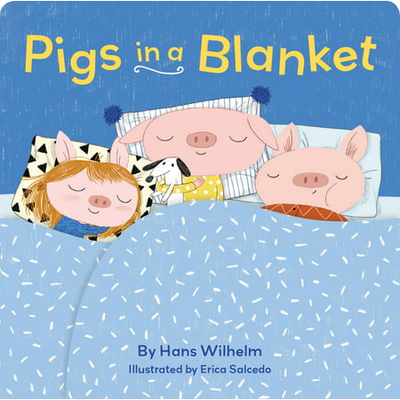 Pigs in a Blanket (Board Books for Toddlers, Bedtime Stories, Goodnight Board