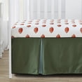 thumbnail image 3 of Sweet Jojo Designs Football Green Brown and Red 4 Piece Crib Bedding Set, 3 of 6