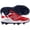 Red/White/Blue, variant on New Balance Women's VELOv4 Molded Fastpitch Softball Cleats White/Navy 5.5