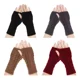thumbnail image 1 of 4 Par Guantes Sin Dedos Mujer Invierno Frío Regalos Navidad, 1 of 8