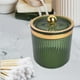 thumbnail image 3 of Organizador de cosméticos, herramienta de maquillaje, recipiente de almacenamiento, soporte para bolas de hisopo de maquillaje, frasco Verde claro, 3 of 6