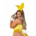 thumbnail image 5 of Playboy Plus Size Women's Yellow Bunny Costume, 5 of 6