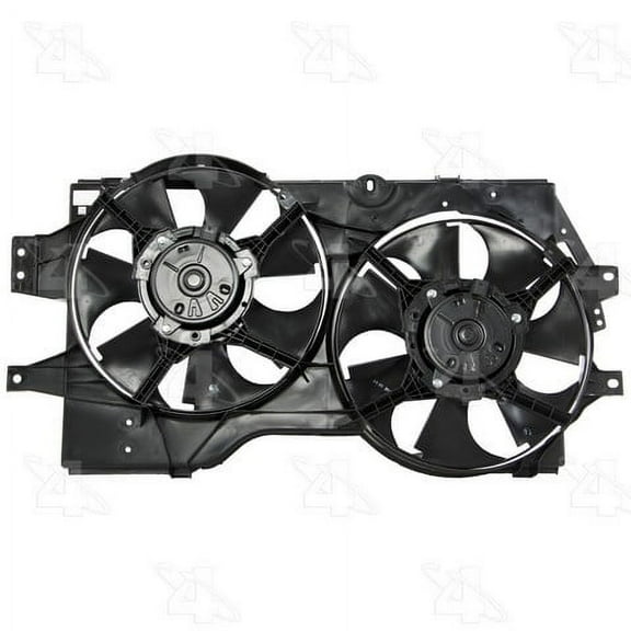Four Seasons Dual Radiator and Condenser Fan Assembly P/N:75204 Fits select: 1996-2000 DODGE GRAND CARAVAN, 1996-2000 CHRYSLER TOWN & COUNTRY