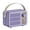 Purple, variant on VALSEEL Bluetooth Speaker Outdoor, Design of Retro Wireless Bluetooth Speaker, Mini Outdoor Convenient Portable Small Speaker (Bluetooth/TF/AUX/USB)
