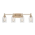 thumbnail image 3 of Millennium Lighting  Arlett 4 Light Vanity Fixture in Multiple Finishes Modern Gold Gold Painted, 3 of 4