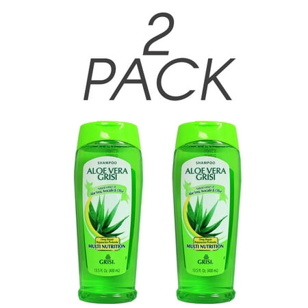 Grisi Aloe Vera Deep Repair Shampoo. Reduces Dandruff and Hair Loss 13.5 Fl Oz (400 mL). Pack of (Best Way To Reduce Hair Loss)
