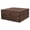 As Shown 2, variant on GOOHOCHY Desk Organizer Storage Box Brown 1Pcs 9.88X9.57X4.49in
