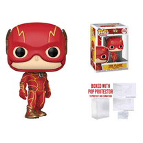 Funko Pop! Movies: The Flash Vinyl Figure #1333 - Boxed with Pop Protector