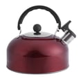 thumbnail image 1 of 3L Stainless Steel Stovetop Whistling Large Spout Coffee Kettle Hot Water Tea Pot Red, 1 of 7