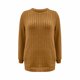 thumbnail image 3 of Neewe Womens Classic Plain Long Sleeve Tops Fall Winter Pullover T Shirts Round Neck Casual Fashion Basic Sweatershirt with Pocket, 3 of 5