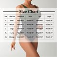 thumbnail image 3 of Women's Swimwear One Piece Black And White Trim Color Block Fashion Sexy Drawstring Frenulum Backless Bikinis Sets, 3 of 6