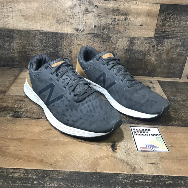 New Balance Mens FF Arishi V1 MARISPP1 Gray Running Shoes Sneakers Size 10.5 4E