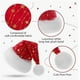 thumbnail image 5 of Gorro navideño de terciopelo de una sola cara, adornos navideños, gorro decorativo navideño, gorro de peluche dorado, gorro navideño de peluche, gorro no tejido, adornos navideños, decoraciones de Hal, 5 of 6