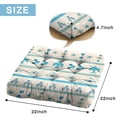 thumbnail image 6 of Dutch Velvet Square Floor Pillow 22 Inch, Boho Meditation Cushion for Mindfulness, Reading, and Comfort, 6 of 7