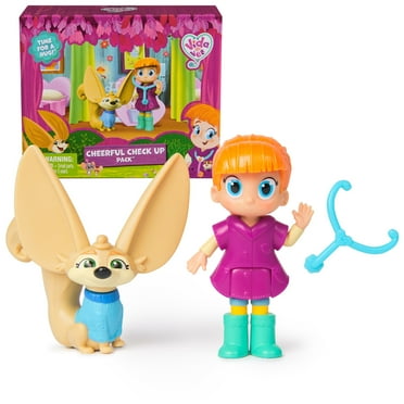 Vida the Vet, Cheerful Check Up Pack with Vida & Kipp Figures & Accessory for Kids 3 