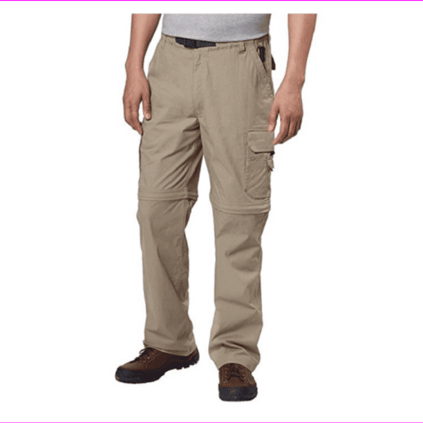 BC Clothing - BC Clothing Convertible Pants (Sand, Mx30) - Walmart.com ...