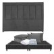 thumbnail image 1 of Box Base Cama King Size+Cabecera Davos Gris Carbon+Almohada 2Pack+Protector Cloud+Sabanas Softy+Edredon Homy, 1 of 8