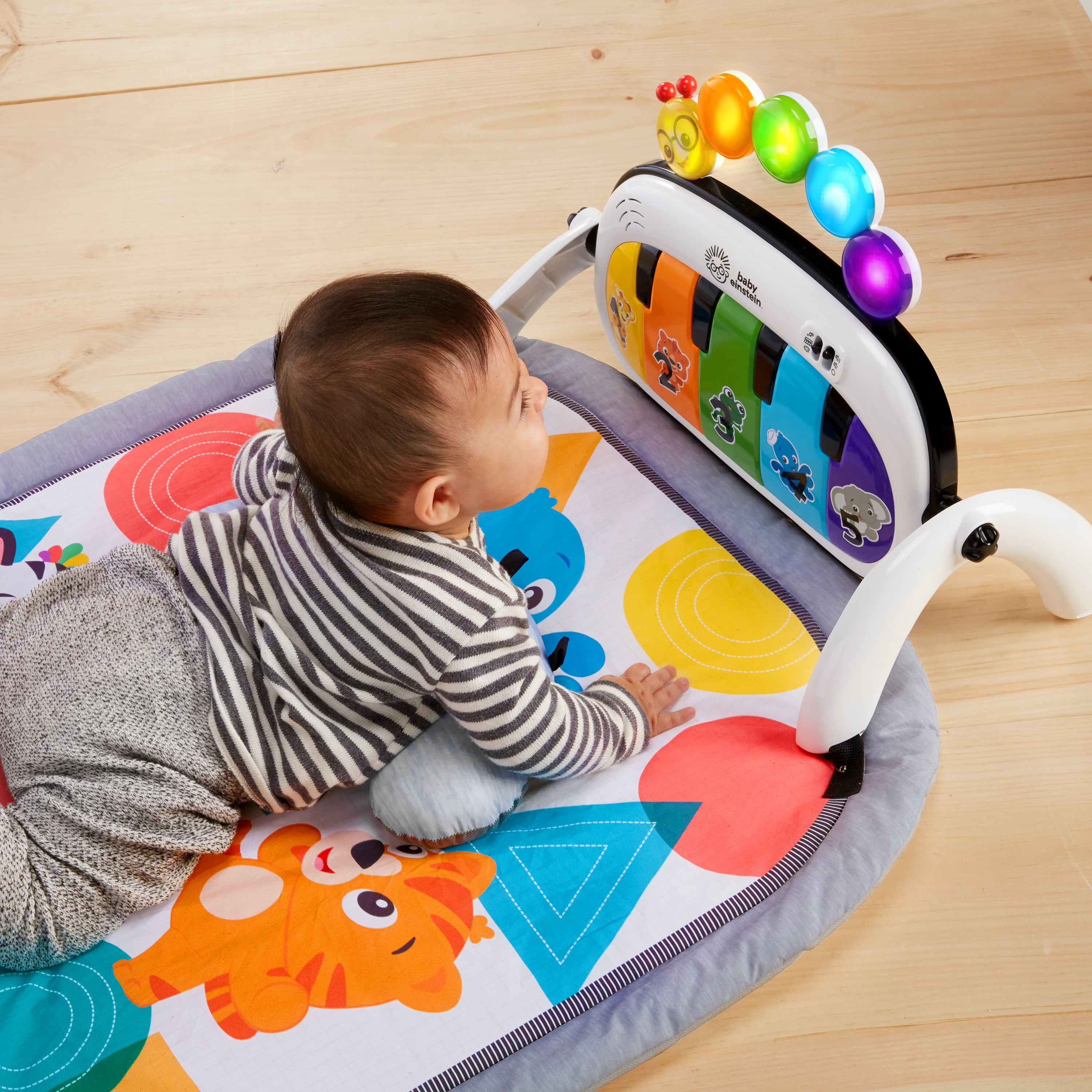 baby einstein piano cap touch kick activity gym