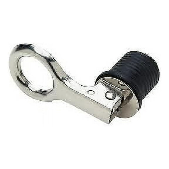 SeaChoice  18901; Drain Plug-1 Snap Stainless Steel