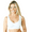 White, variant on Wireless Full Coverage Push Up Sports Bra for Women 44A to 48DD Everyday Wear Bra (Black)