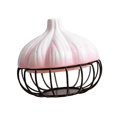 thumbnail image 1 of Contenedor organizador BLESIY Marco de Metal hueco Cesta de almacenamiento Rosado, 1 of 8