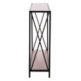 47" Console Table Storage Shelf Sofa Table Side Stand Display Hallway