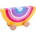 thumbnail image 1 of 1 Juego de bloques de construcción apilables, bloques de colores cognitivos de Color, juegos de mesa, juguete educativo, interacción entre padres e hijos B, 1 of 2