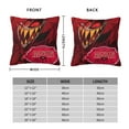 thumbnail image 4 of Throw Pillow Covers 24"x24" Inch, Hazbin Hotel Decorative Pillow Case for Sofa Couch Chair Bedroom Modern Decor, 4 of 7
