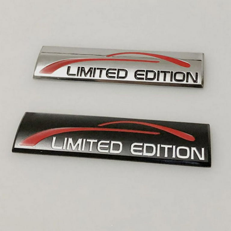 Car Sticker Metal 3D Limited Edition Logo Trunk Emblem Badge Decal