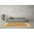 thumbnail image 3 of Ahgly Company Indoor Rectangle Solid Brown Modern Area Rugs, 8' x 10', 3 of 4