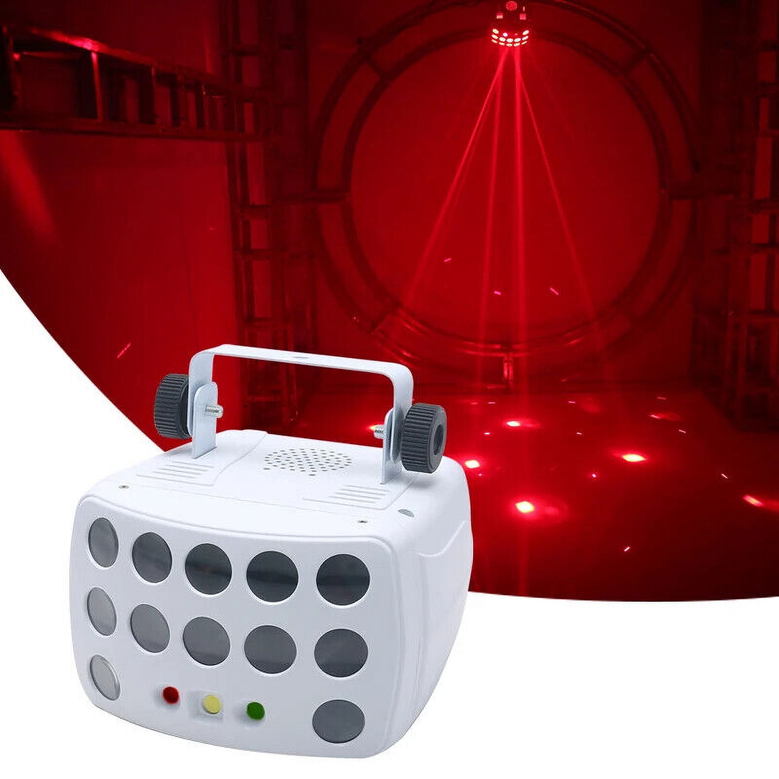 Indoor Disco Laser Light 3in1 LED Butterfly Wedding Stage Lighting with Remote