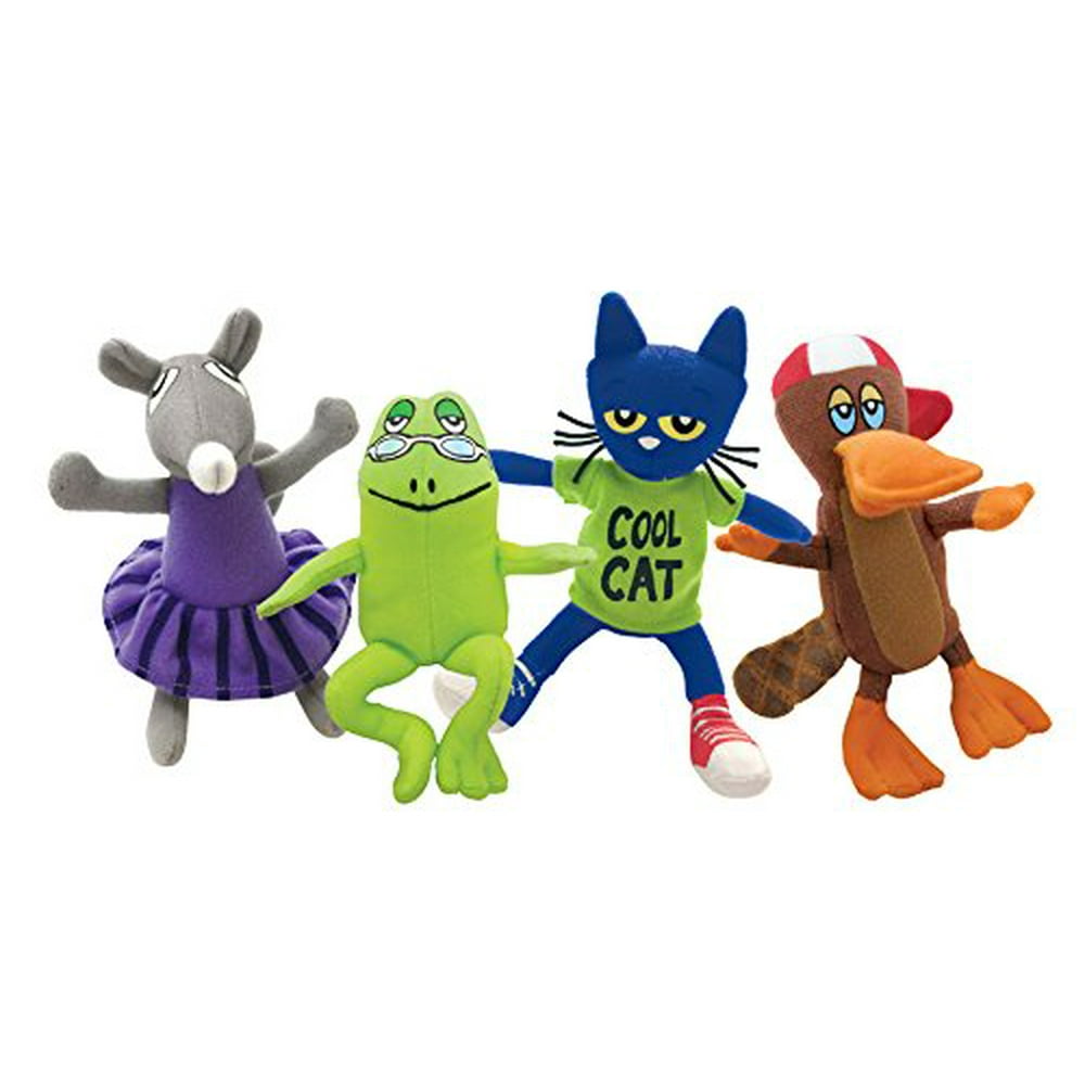 Pete the Cat & Friends Playset 4 5" 6.5" EA