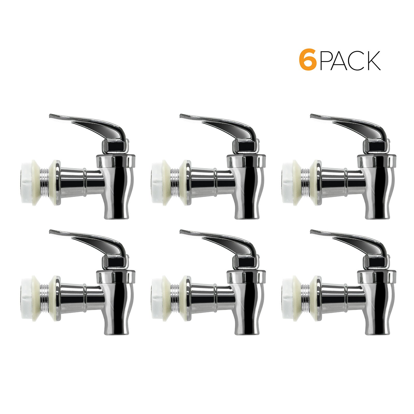 Brio Water Dispenser Replacement Valve 6PACK, Cooler Faucet Spigot for