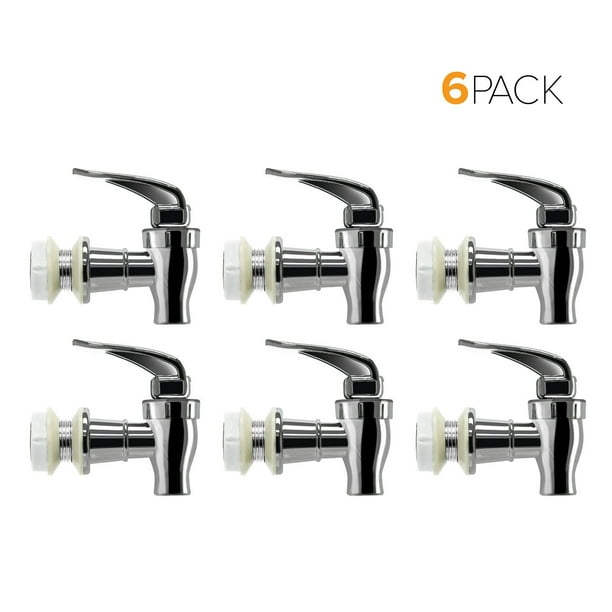 Brio Water Dispenser Replacement Valve 6PACK, Cooler Faucet Spigot for