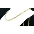 thumbnail image 5 of 10K Real Yellow Gold 4mm Necklace Gold Rope Chain, 5 of 7