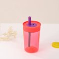 thumbnail image 1 of High Temperature Plastic Straw Cup, Mini Portable Coffee Mug, Durable Travel Tumbler, Heat Resistant Material, Compact Design for Desk Commuting Outdoor Activities, Red, by Ihhxbs, 1 of 8