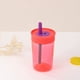 thumbnail image 1 of Vaso de pajita aislante para niños - Botella de agua impermeable de 15oz con pajita reutilizable para el colegio y deportes, apta para lavavajillas, 1 of 2