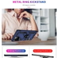thumbnail image 5 of Allytechgroup Case for Samsung Galaxy A36 5G, Military Grade Protection Shockproof Cover with Metal Rotatable Ring Stand, Magnetic Car Mount Holder Case for Samsung Galaxy A36 5G, Blue, 5 of 6
