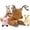 Deer-Brown, variant on MorisMos 22" Sloth Stuffed Animal with 4 Cute Babies, Large Soft Sloth Plush Toy